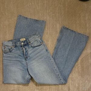 GRLFRND The Jade Relaxed Flare Jeans